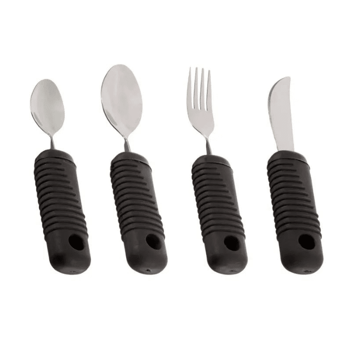 Cutlery Set - Sure Grip Fork, Spoon, Knife and Tsp